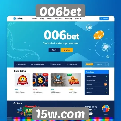 Arquitetura do site 006bet e sua usabilidade