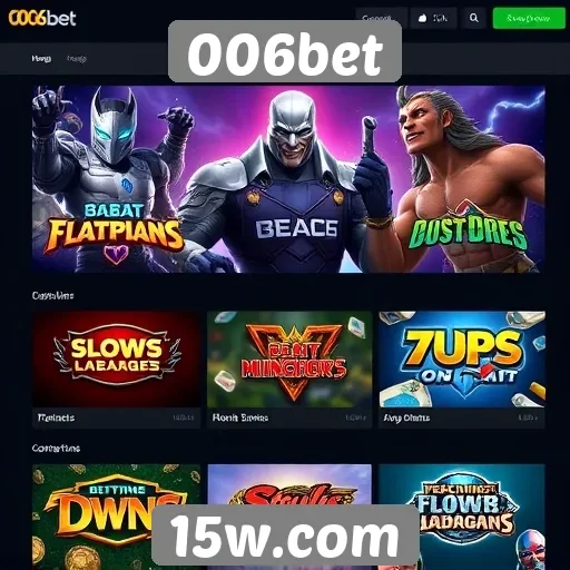 006bet oferece variedade de jogos para todos os gostos